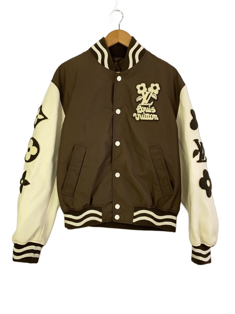 Louis Vuitton Embroidered Varsity Jacket RM242MM BQV HRL05E, view 1