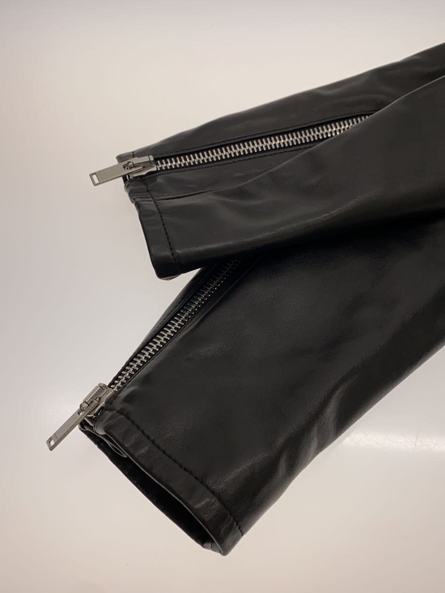 Saint Laurent Paris Black Lambskin Biker Jacket 484284 Y5YA2, view 6