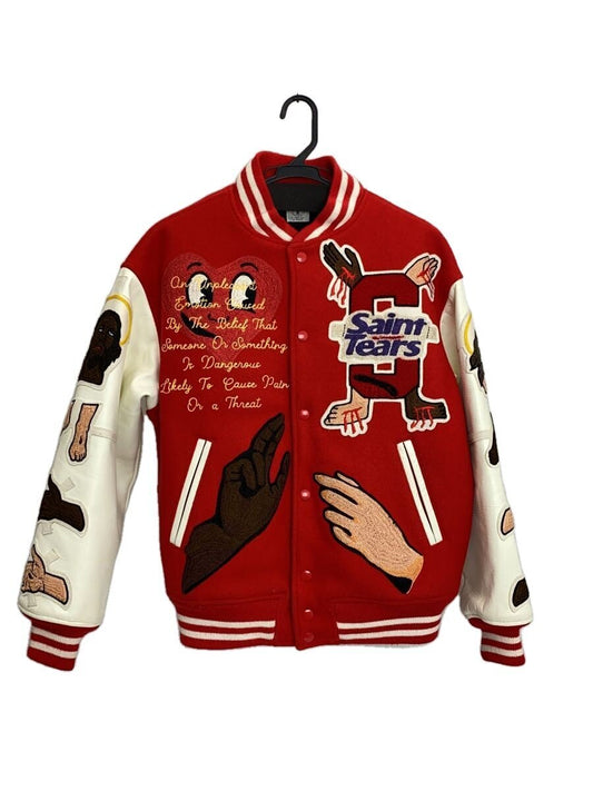 SAINT MICHAEL 22SS Studium Varsity Jacket SM-S22-0000-058, view 1
