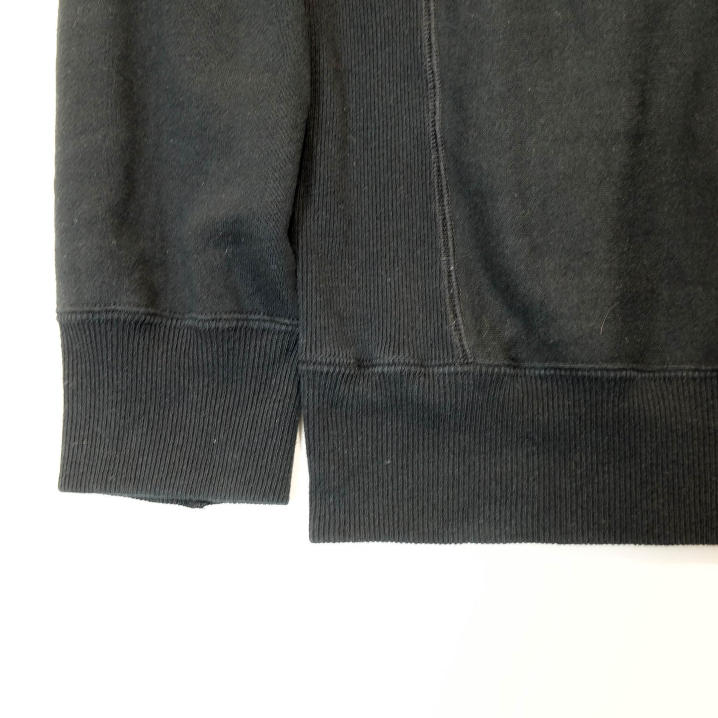 EVISU Yamane Vintage Zip Hoodie Seagull Anchor Logo Japanese Streetwear Sweatshirt Black Full Zip Hooded Jacket