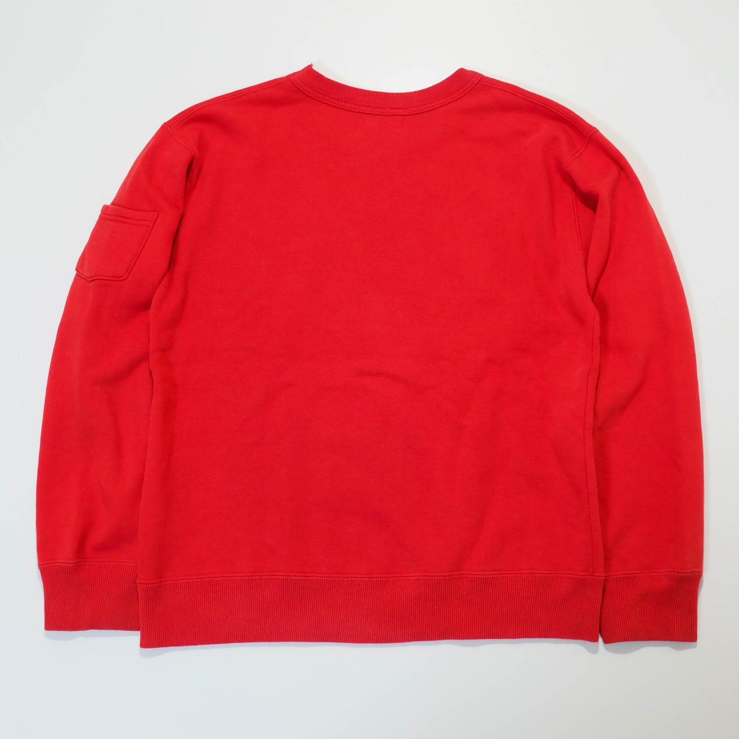 EVISU Yamane Vintage Sweatshirt Evisu Seagull Logo "McDonald's" Osaka Japan Red Crewneck Pullover Japanese Streetwear
