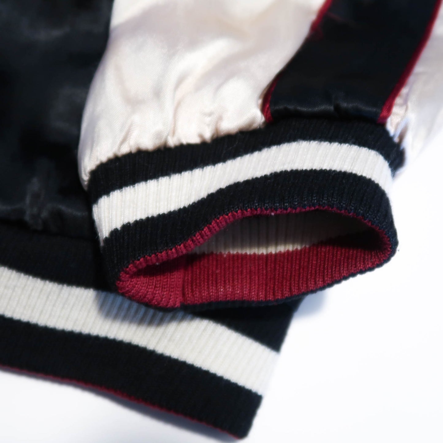 Japanese Sukajan Souvenir Jacket – Koi Carp & Sakura Reversible Embroidered Bomber Jacket