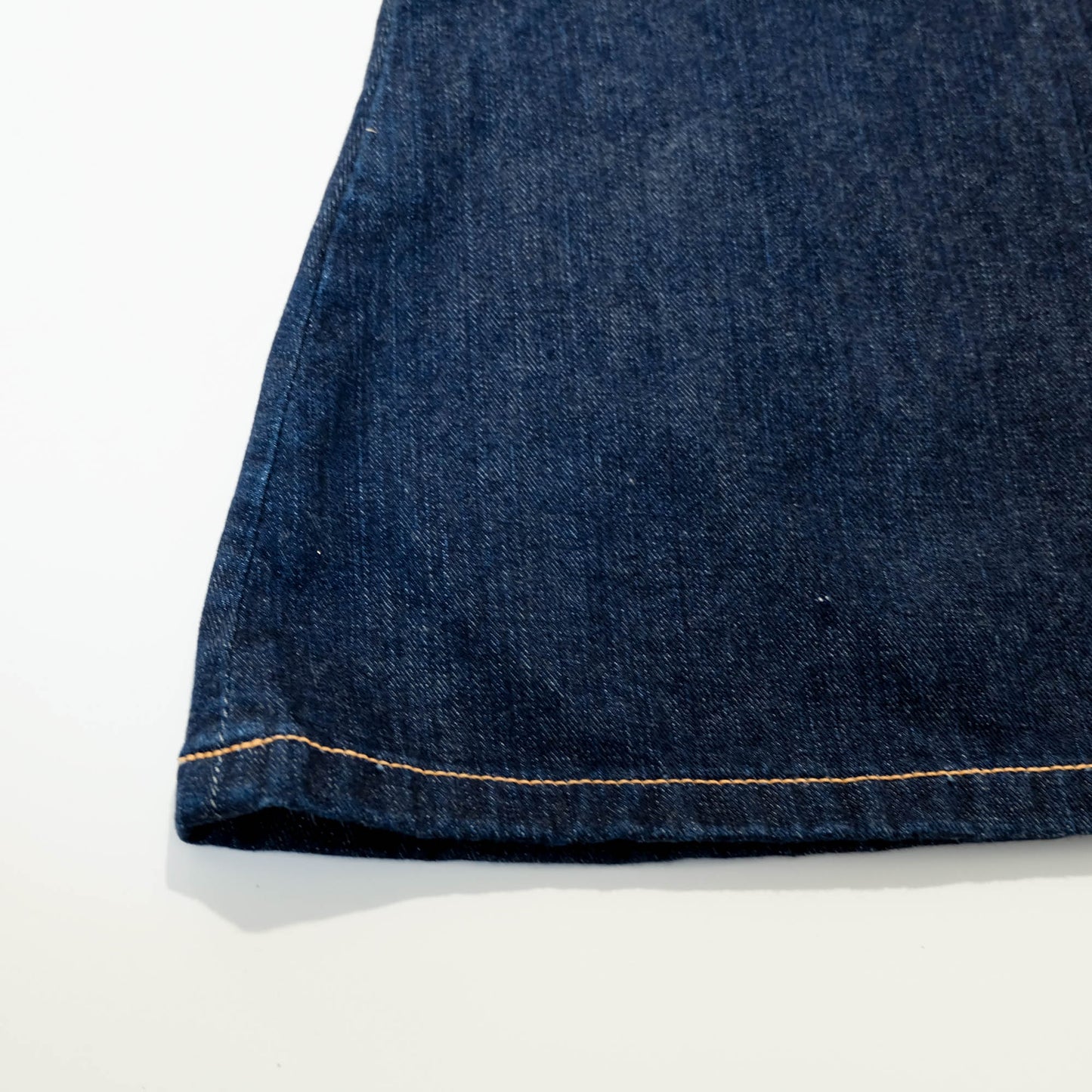 EVISU Donna Vintage Japanese Denim Overalls Dress One Piece Wagara Denim Skirt Selvedge Jeans Harajuku Streetwear