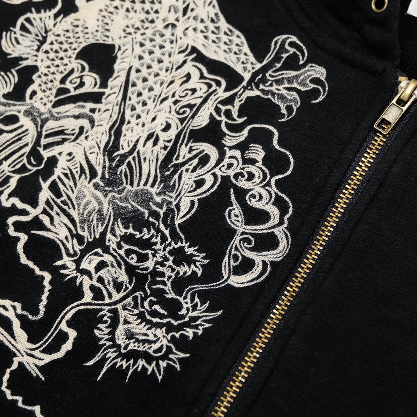 Karakuri Tamashi Japanese Dragon & Shōki Hoodie Jacket