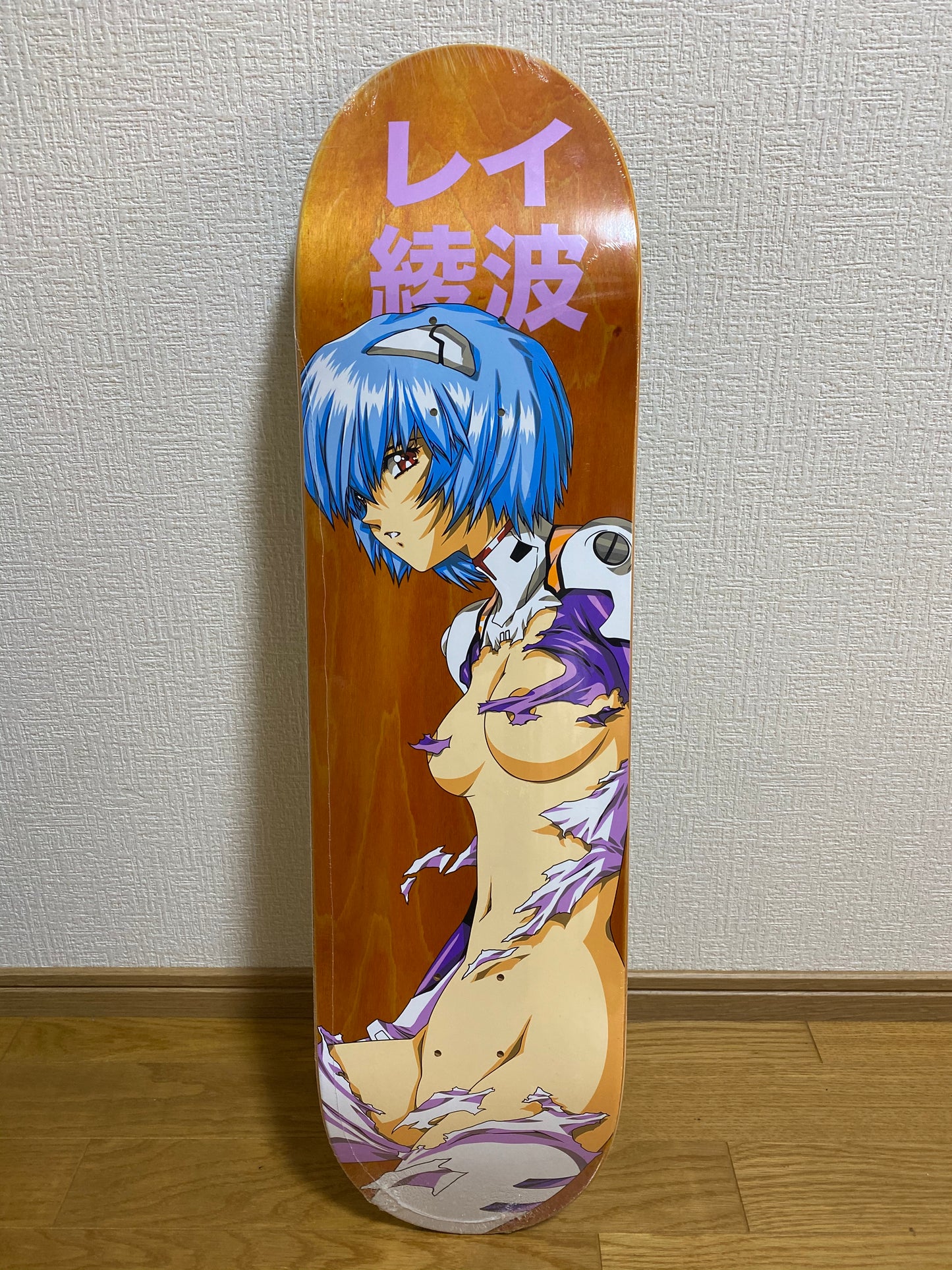 Hook Ups Japanese School Girl Henta Evangelion Nude Aska Ayanami Rei Erotica Erotic Skateboard Deck Set
