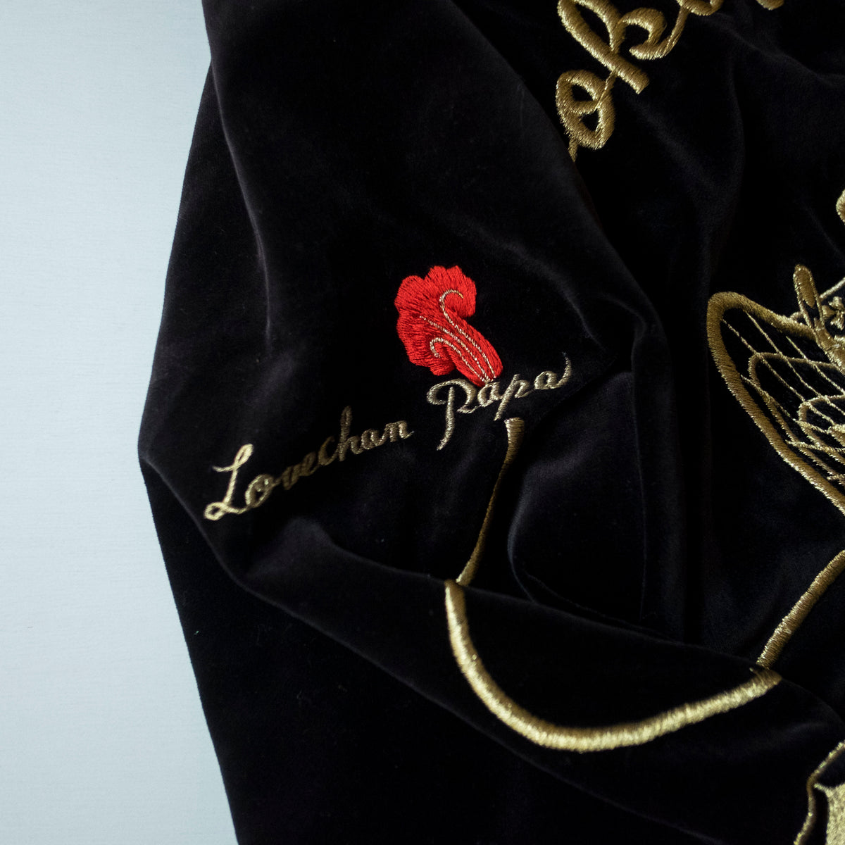 Yokosuka Velvet Sukajan Jacket Size L | Japanese Embroidered Souvenir Bomber Jacket