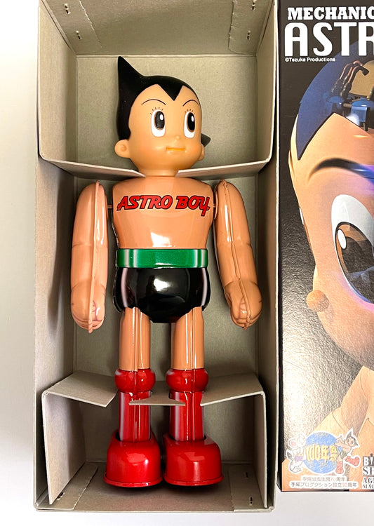 Billiken Shokai Japanese Retro Anime Astroboy Tezuka Osamu Productions Tetsuwan Atom Mechanical Action Tin Toy