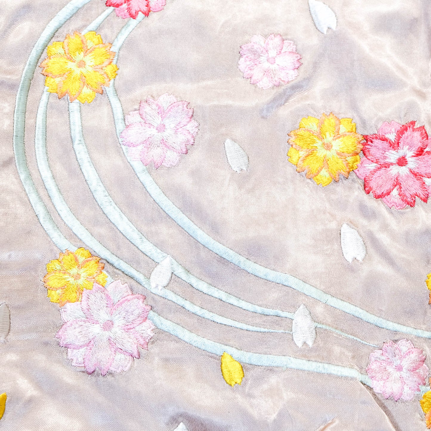 Sakura Goldfish Reversible Sukajan Jacket | Japanese Koi Carp Embroidery Souvenir Bomber Jacket