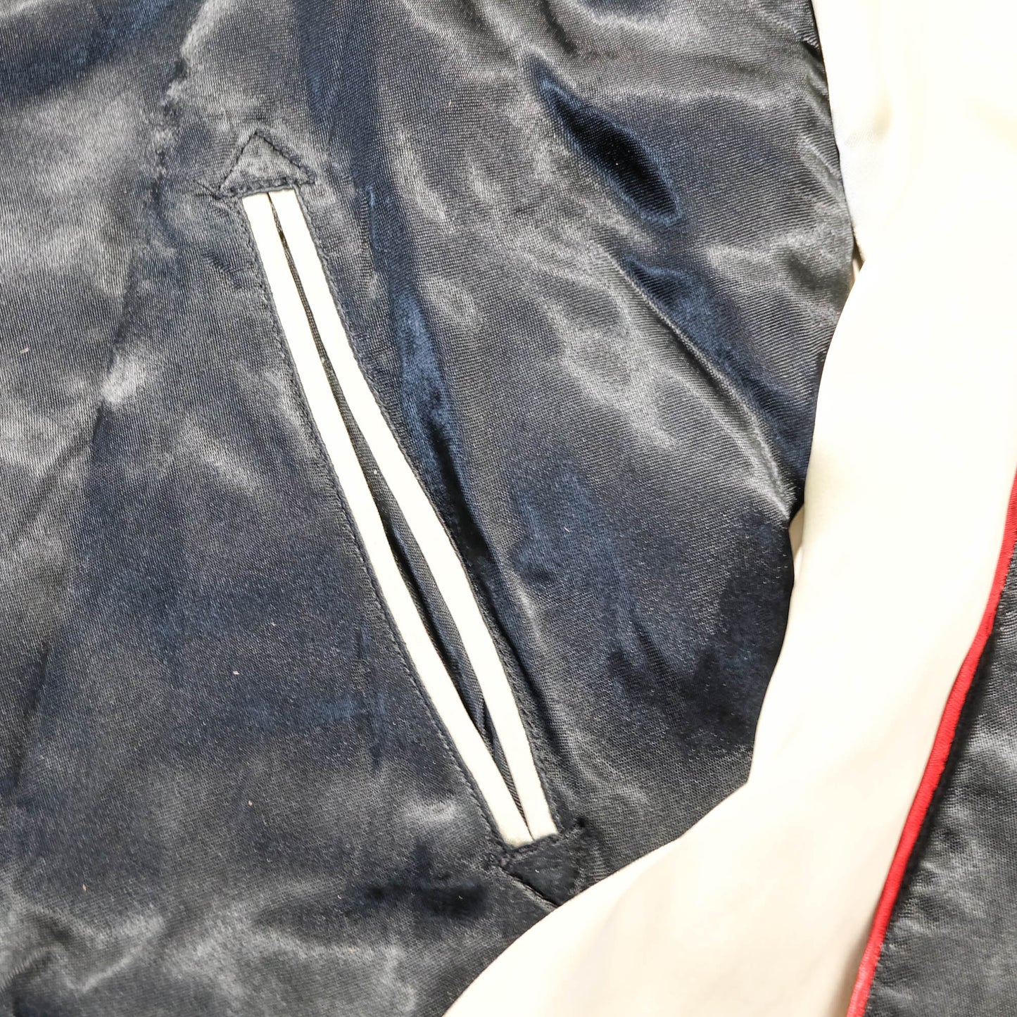 Sakura Goldfish Reversible Sukajan Jacket | Japanese Koi Carp Embroidery Souvenir Bomber Jacket