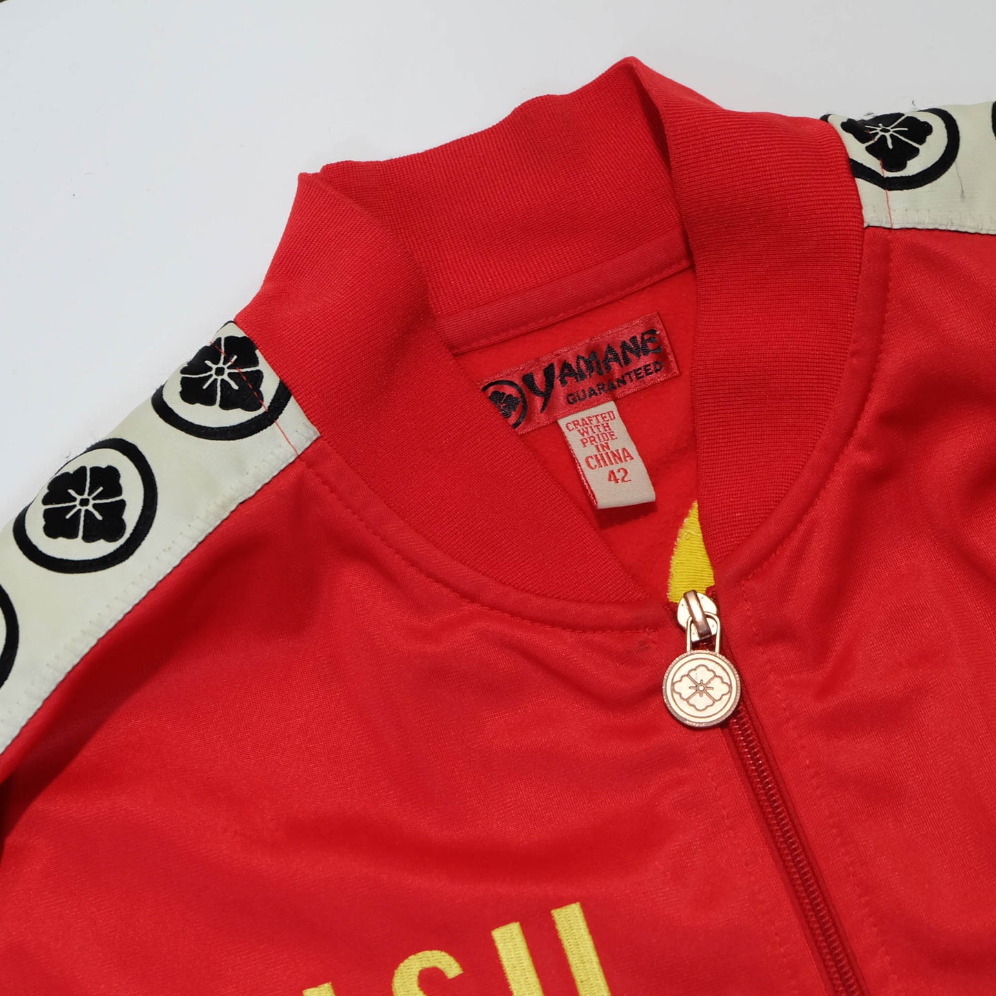 EVISU Yamane Vintage Track Jacket Evisu Osaka Japan Sukajan Style Komainu Crest Seagull Embroidery Japanese Streetwear