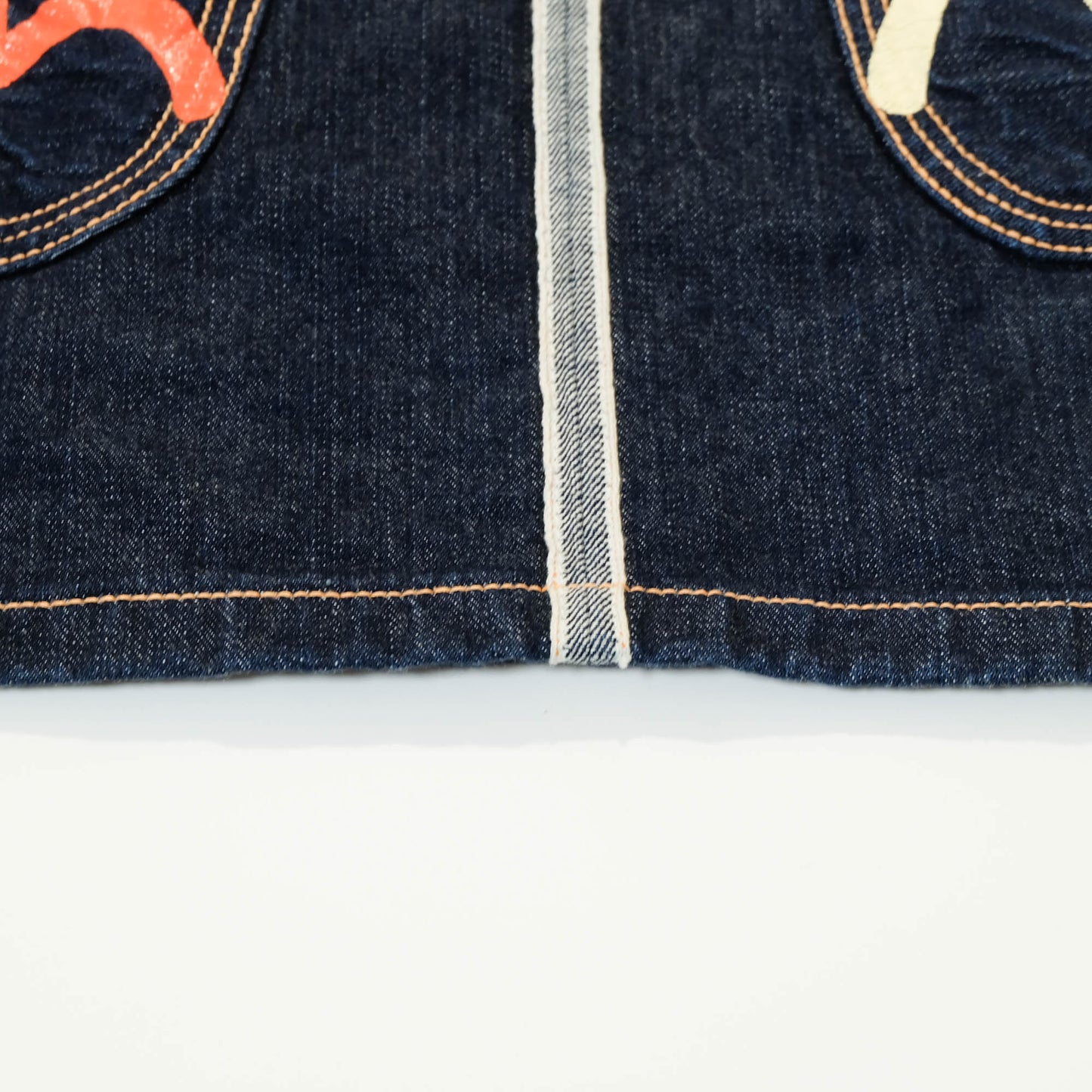 EVISU Donna Vintage Japanese Denim Overalls Dress One Piece Wagara Denim Skirt Selvedge Jeans Harajuku Streetwear