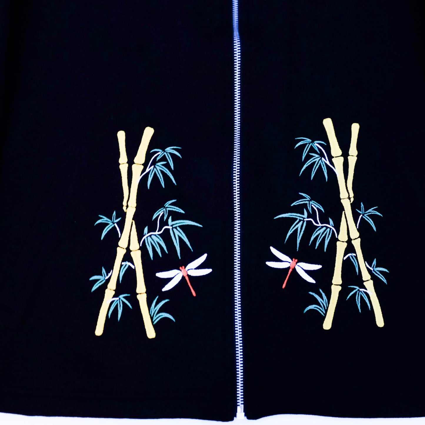 Reason Dragonland Reborn Hoodie Jacket | Japanese Embroidered Tiger & Dragon Sukajan Inspired Streetwear Hoodie Size M