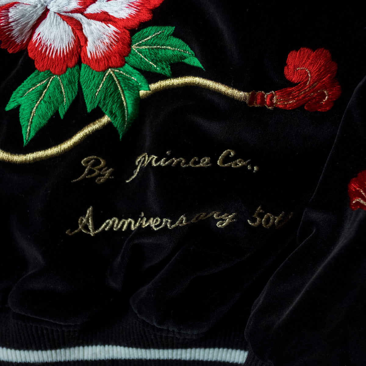 Yokosuka Velvet Sukajan Jacket Size L | Japanese Embroidered Souvenir Bomber Jacket