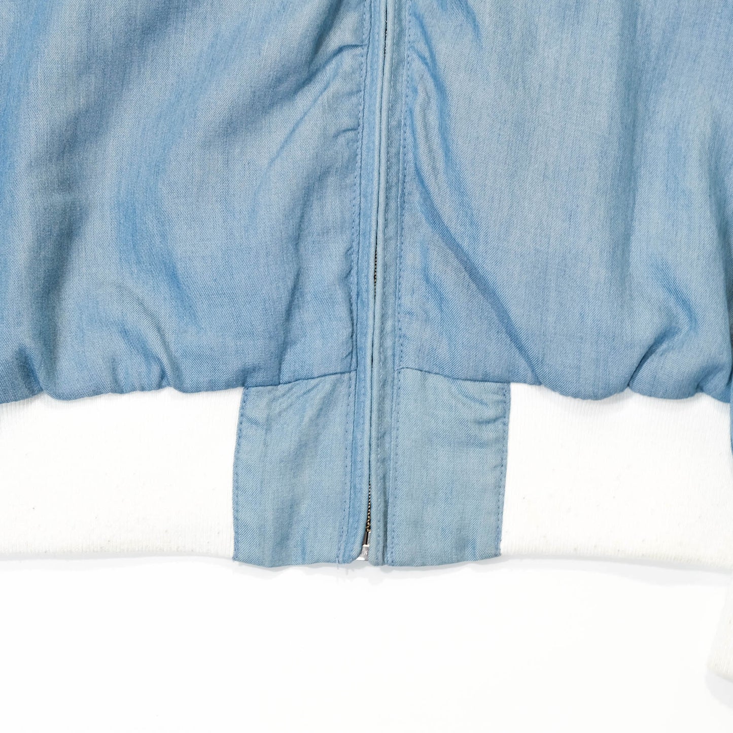 Minimalist Wagara Streetwear Jacket Featuring White Embroidered Tiger Artwork & Classic Japan Souvenir Style