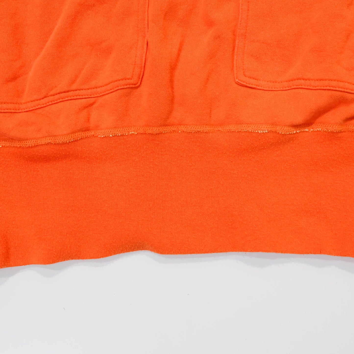 Vintage Amekaji Hidehiko Yamane EVISU Orange Hoodie Parka Jacket