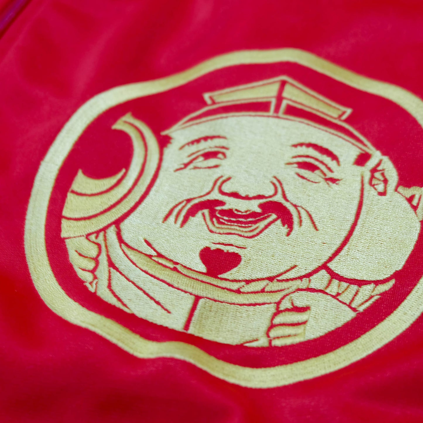 EVISU Yamane Vintage Track Jacket Evisu Osaka Japan Sukajan Style Komainu Crest Seagull Embroidery Japanese Streetwear
