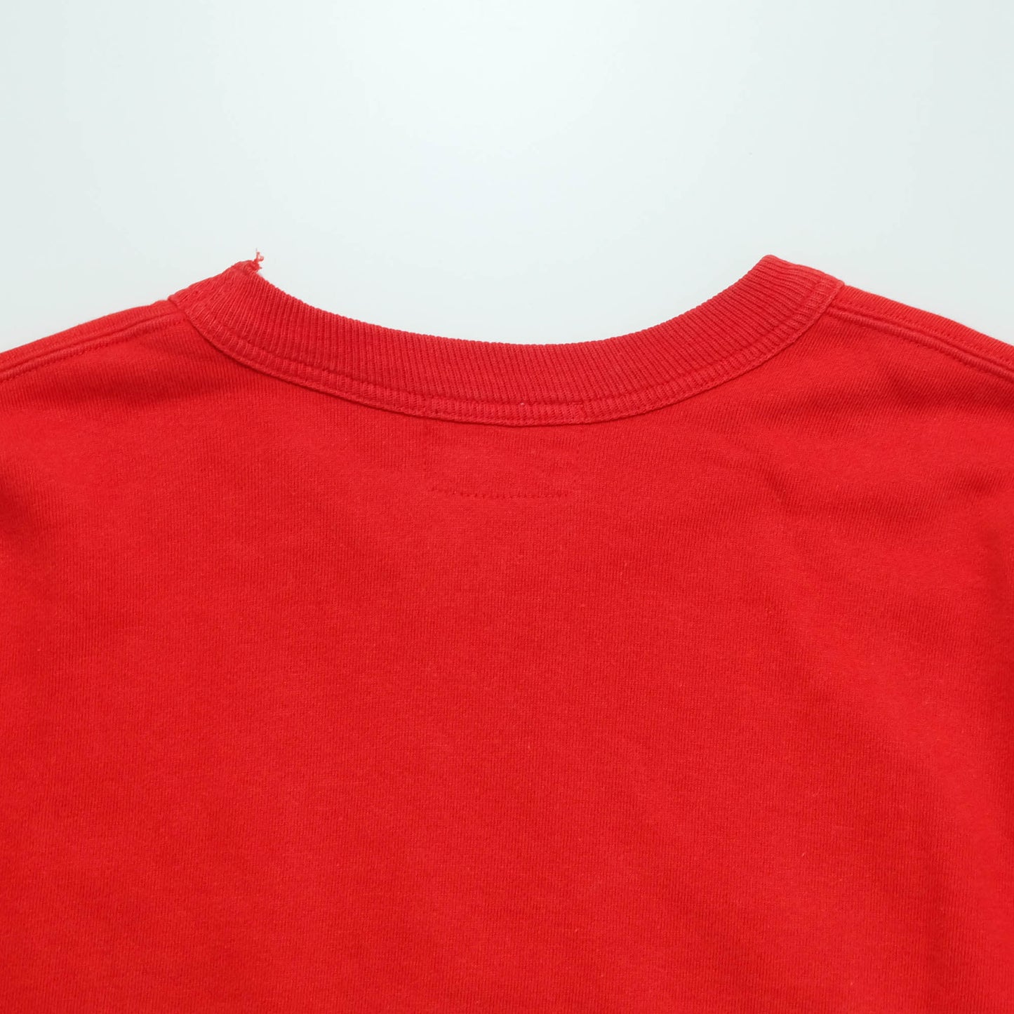 EVISU Yamane Vintage Sweatshirt Evisu Seagull Logo "McDonald's" Osaka Japan Red Crewneck Pullover Japanese Streetwear