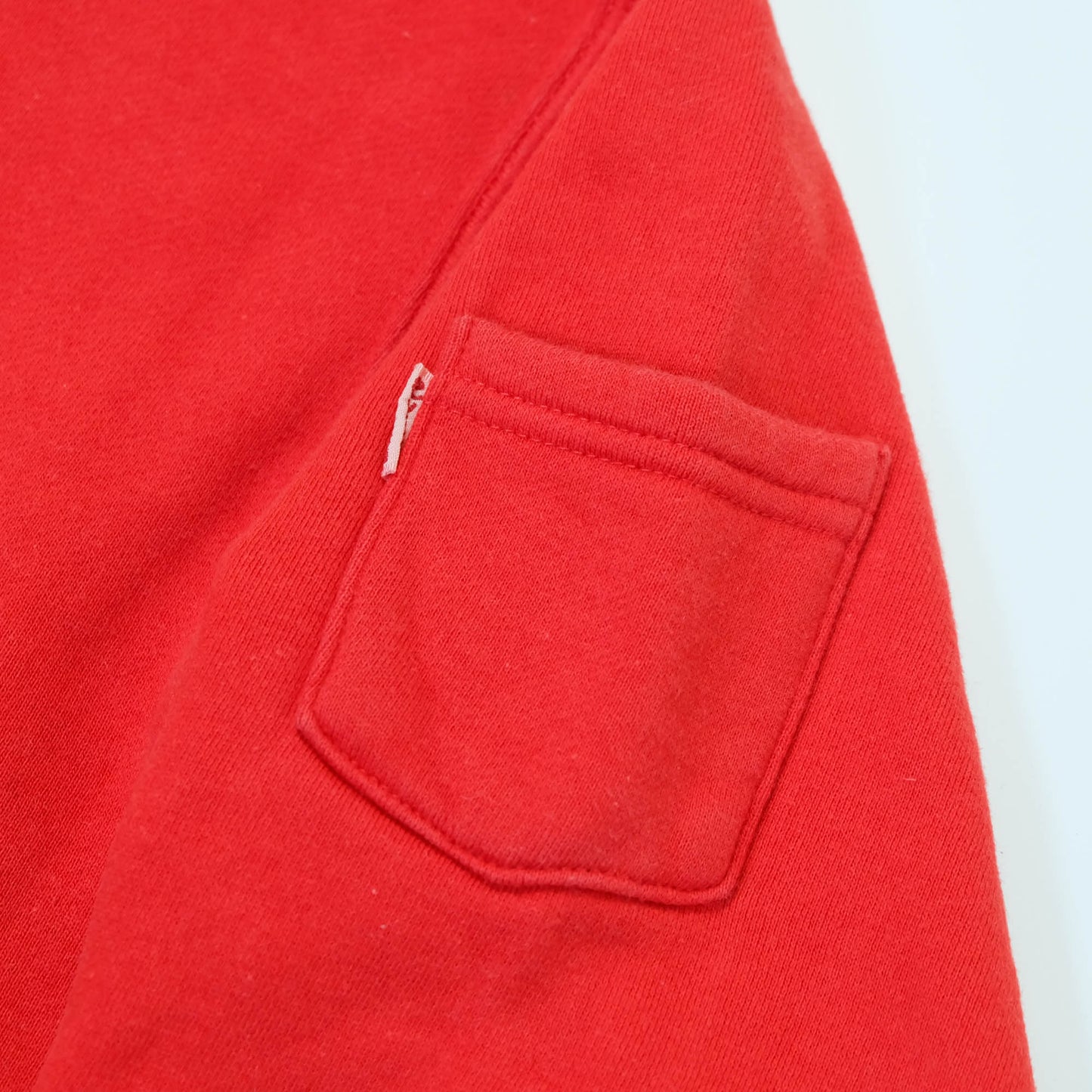 EVISU Yamane Vintage Sweatshirt Evisu Seagull Logo "McDonald's" Osaka Japan Red Crewneck Pullover Japanese Streetwear