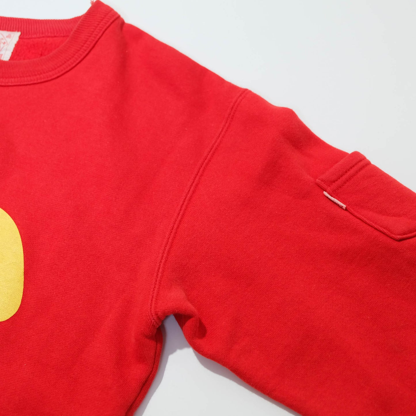 EVISU Yamane Vintage Sweatshirt Evisu Seagull Logo "McDonald's" Osaka Japan Red Crewneck Pullover Japanese Streetwear
