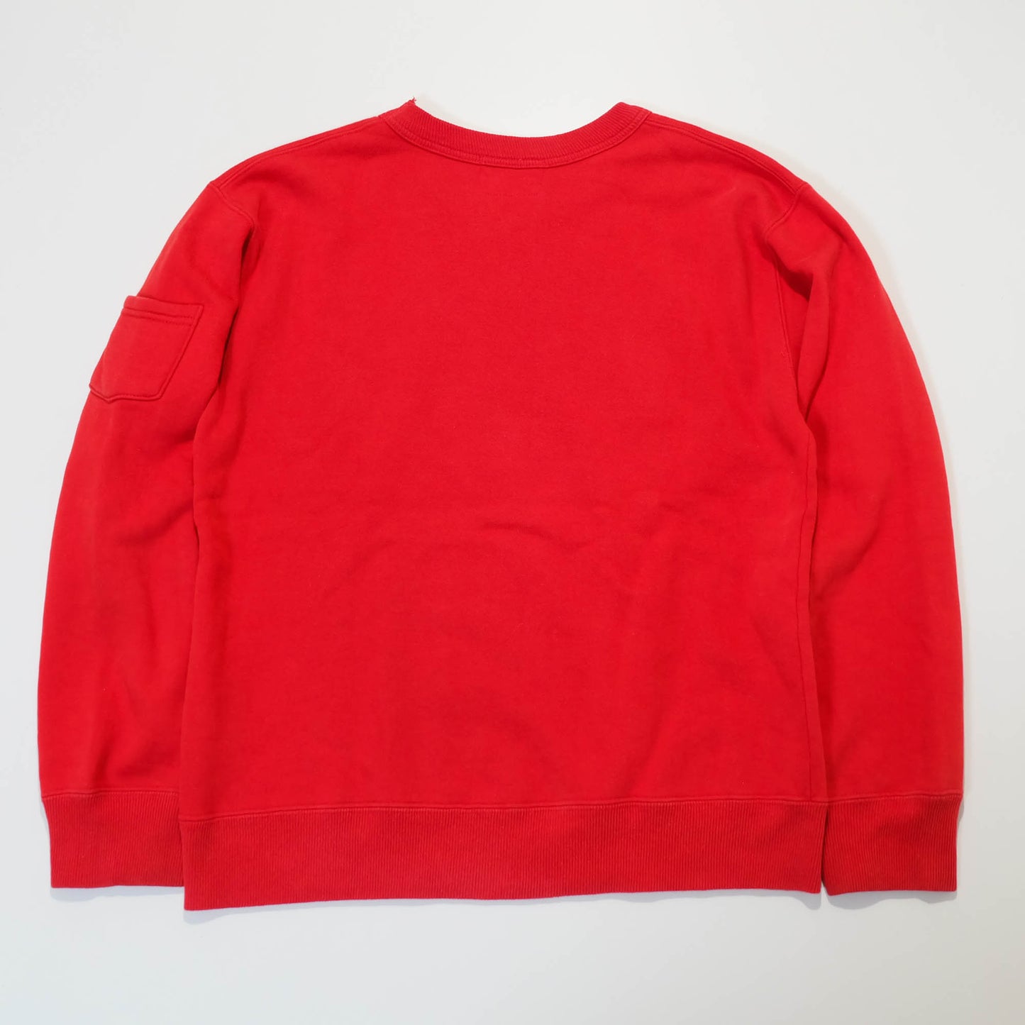 EVISU Yamane Vintage Sweatshirt Evisu Seagull Logo "McDonald's" Osaka Japan Red Crewneck Pullover Japanese Streetwear