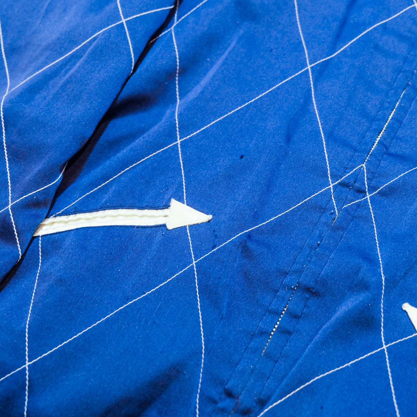 Hoshihime Style Reversible Sukajan Jacket | Blue Dragon Embroidery Japanese Souvenir Bomber Jacket