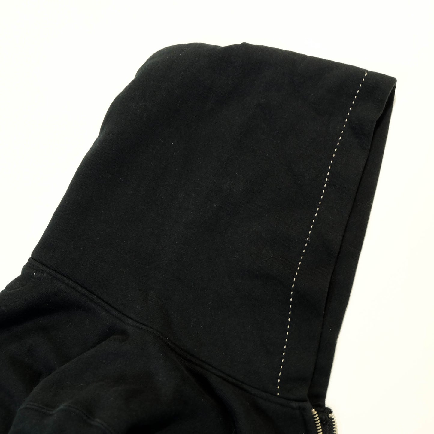 EVISU Yamane Vintage Zip Hoodie Seagull Anchor Logo Japanese Streetwear Sweatshirt Black Full Zip Hooded Jacket