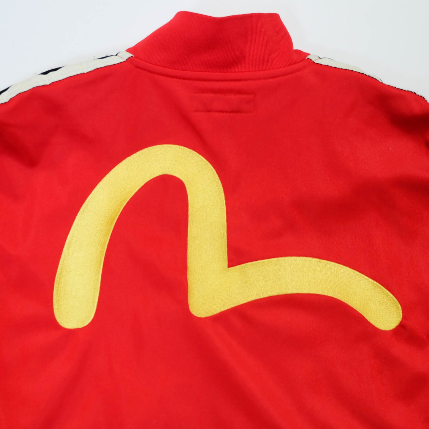 EVISU Yamane Vintage Track Jacket Evisu Osaka Japan Sukajan Style Komainu Crest Seagull Embroidery Japanese Streetwear