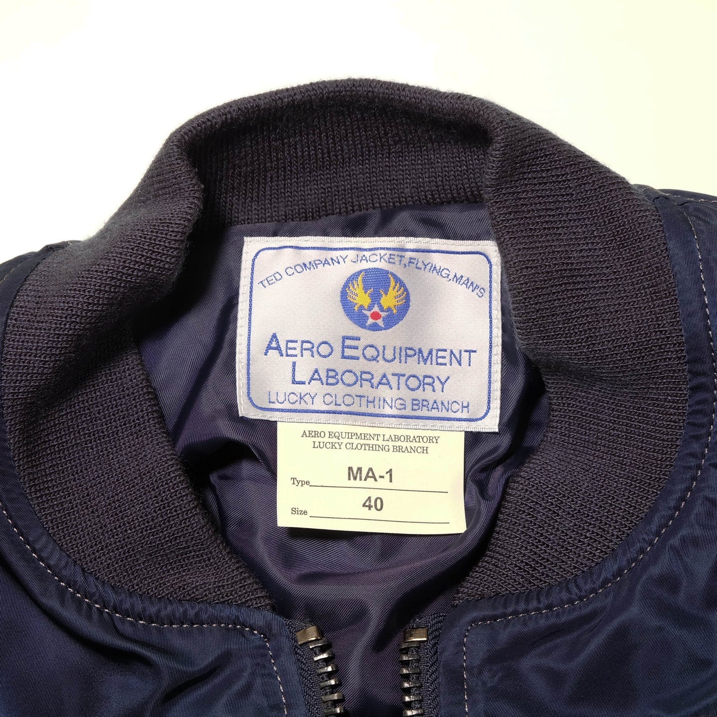 Tedman / TED COMPANY MA-1 Flight Jacket – Devil Angels 1997 Bomber Jacket USAF Lucky Clothing Branch