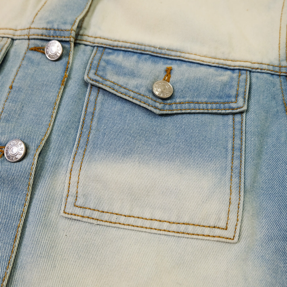 Ladies Pop Art Comic Distressed Denim Jacket Size L | Cutout Shoulder Bleached Jean Jacket Statement Graphic Back