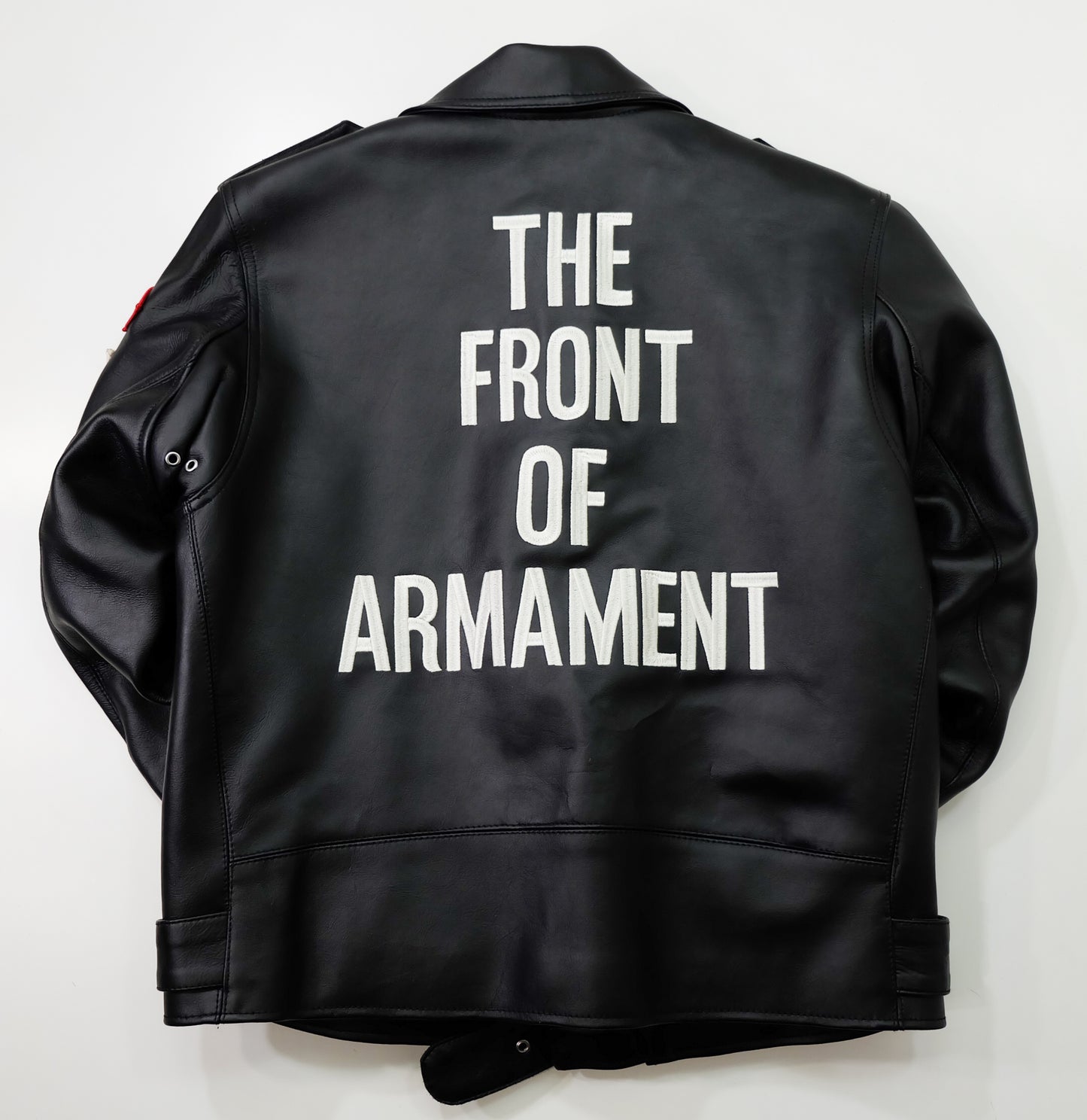 CROWS × WORST T.F.O.A The Front of Armament Leather Riders Jacket Size 38- M – Hiroshi Takahashi 武装戦線 Japanese Biker Bosozoku Manga Jacket