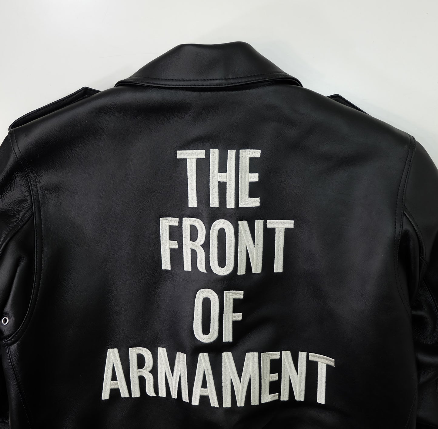CROWS × WORST T.F.O.A The Front of Armament Leather Riders Jacket Size 38- M – Hiroshi Takahashi 武装戦線 Japanese Biker Bosozoku Manga Jacket