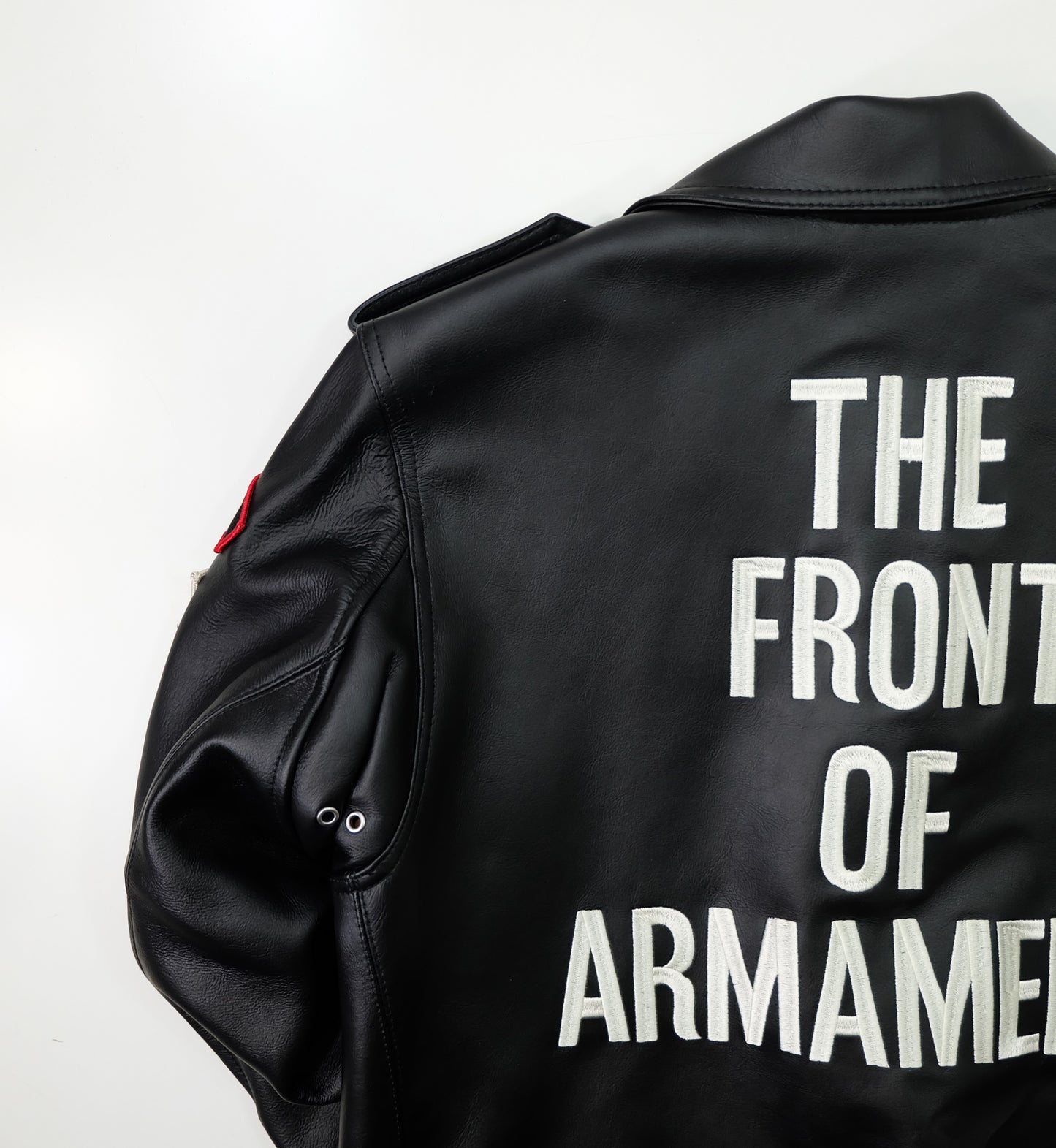 CROWS × WORST T.F.O.A The Front of Armament Leather Riders Jacket Size 38- M – Hiroshi Takahashi 武装戦線 Japanese Biker Bosozoku Manga Jacket