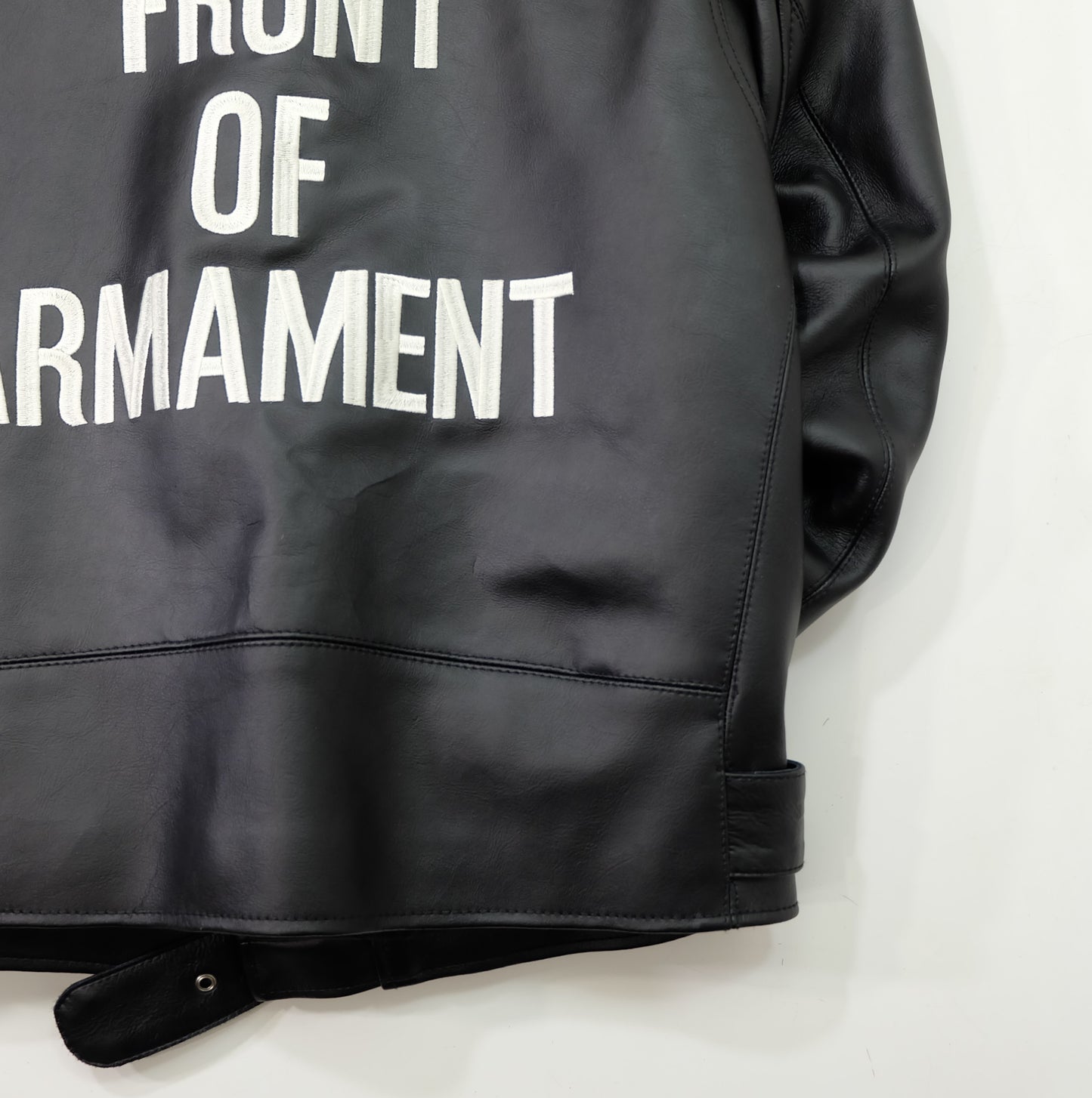 CROWS × WORST T.F.O.A The Front of Armament Leather Riders Jacket Size 38- M – Hiroshi Takahashi 武装戦線 Japanese Biker Bosozoku Manga Jacket