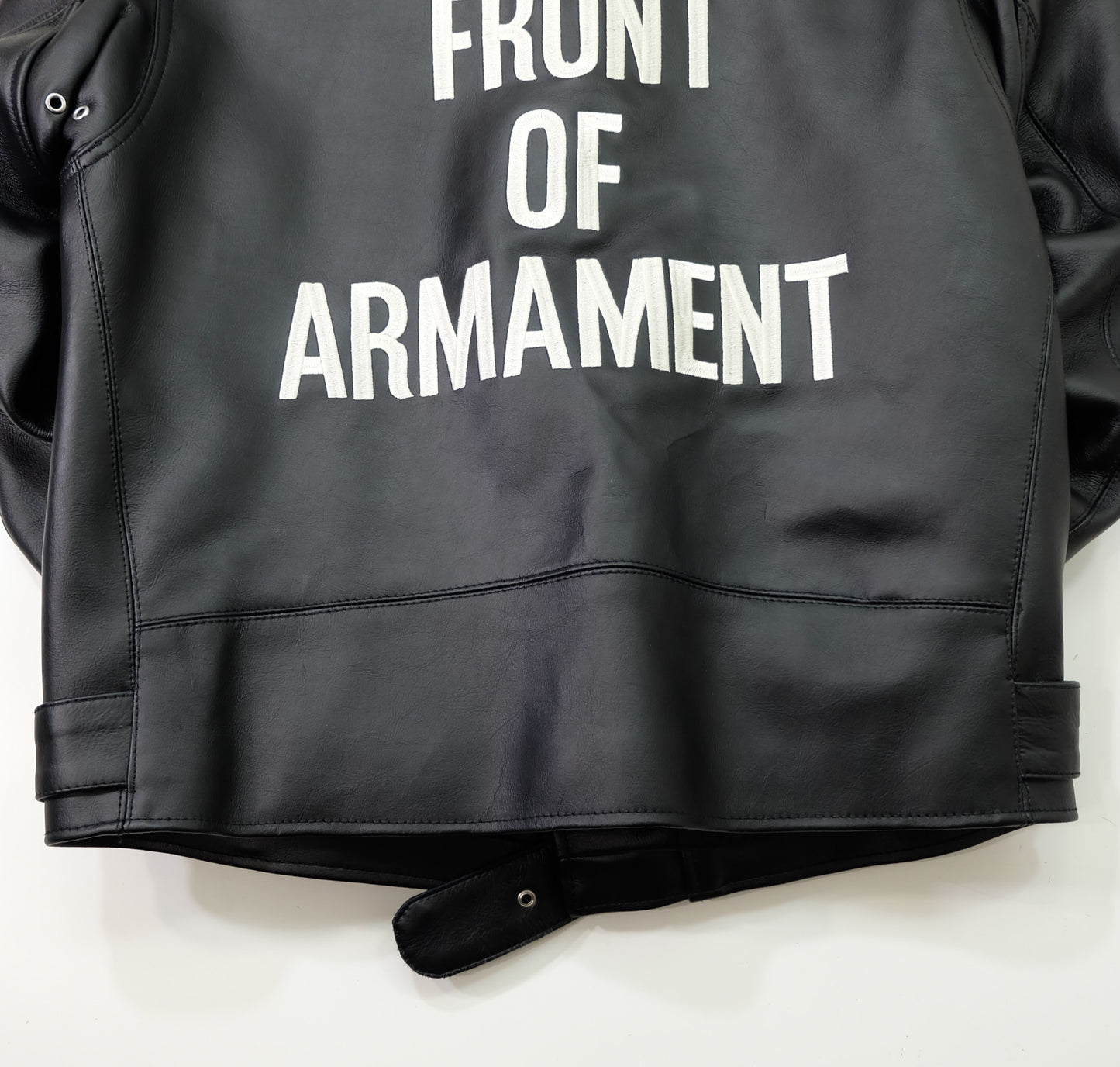 CROWS × WORST T.F.O.A The Front of Armament Leather Riders Jacket Size 38- M – Hiroshi Takahashi 武装戦線 Japanese Biker Bosozoku Manga Jacket