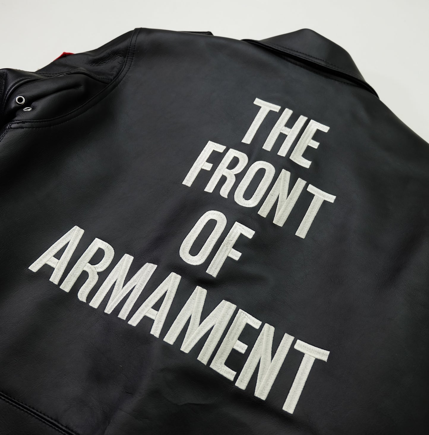 CROWS × WORST T.F.O.A The Front of Armament Leather Riders Jacket Size 38- M – Hiroshi Takahashi 武装戦線 Japanese Biker Bosozoku Manga Jacket