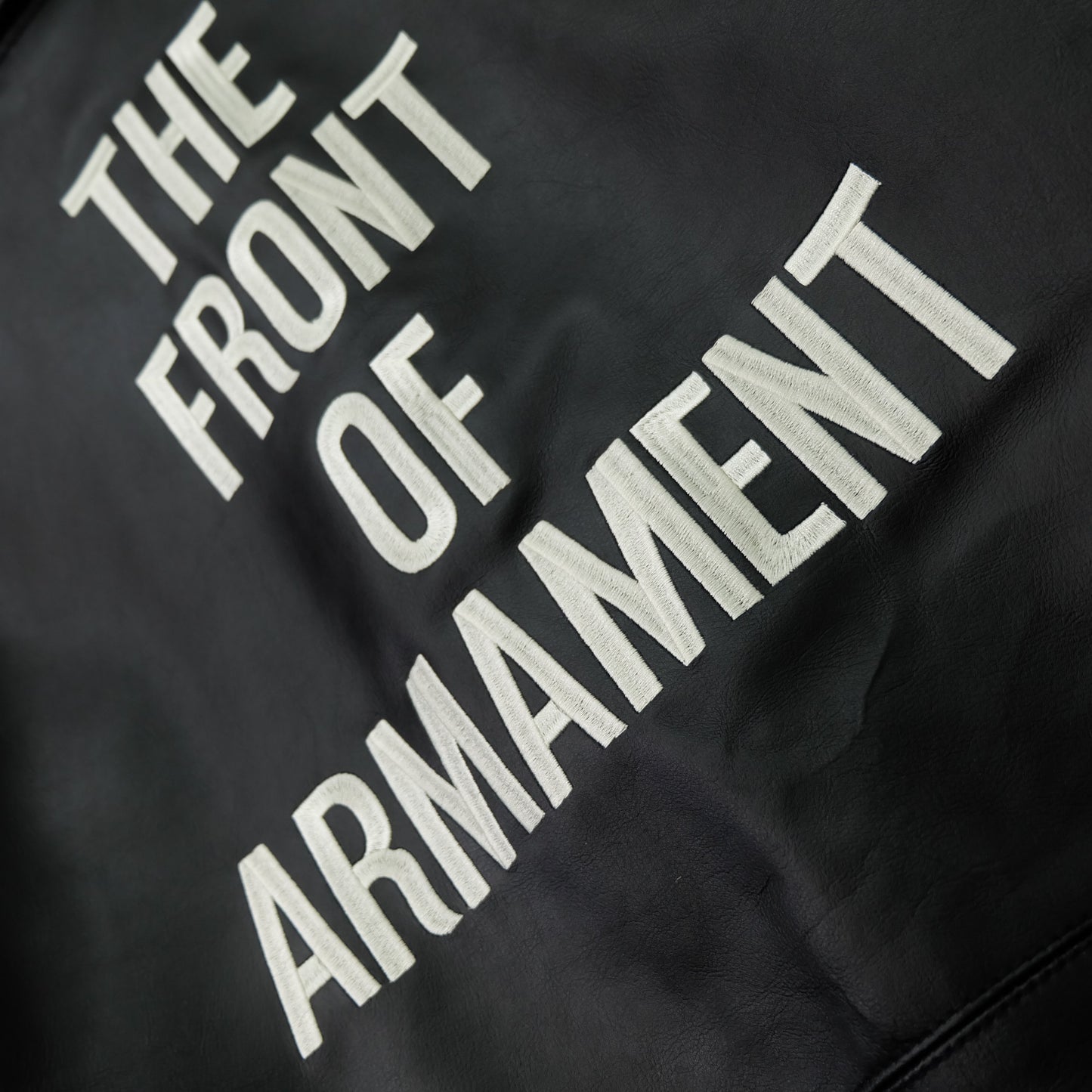 CROWS × WORST T.F.O.A The Front of Armament Leather Riders Jacket Size 38- M – Hiroshi Takahashi 武装戦線 Japanese Biker Bosozoku Manga Jacket