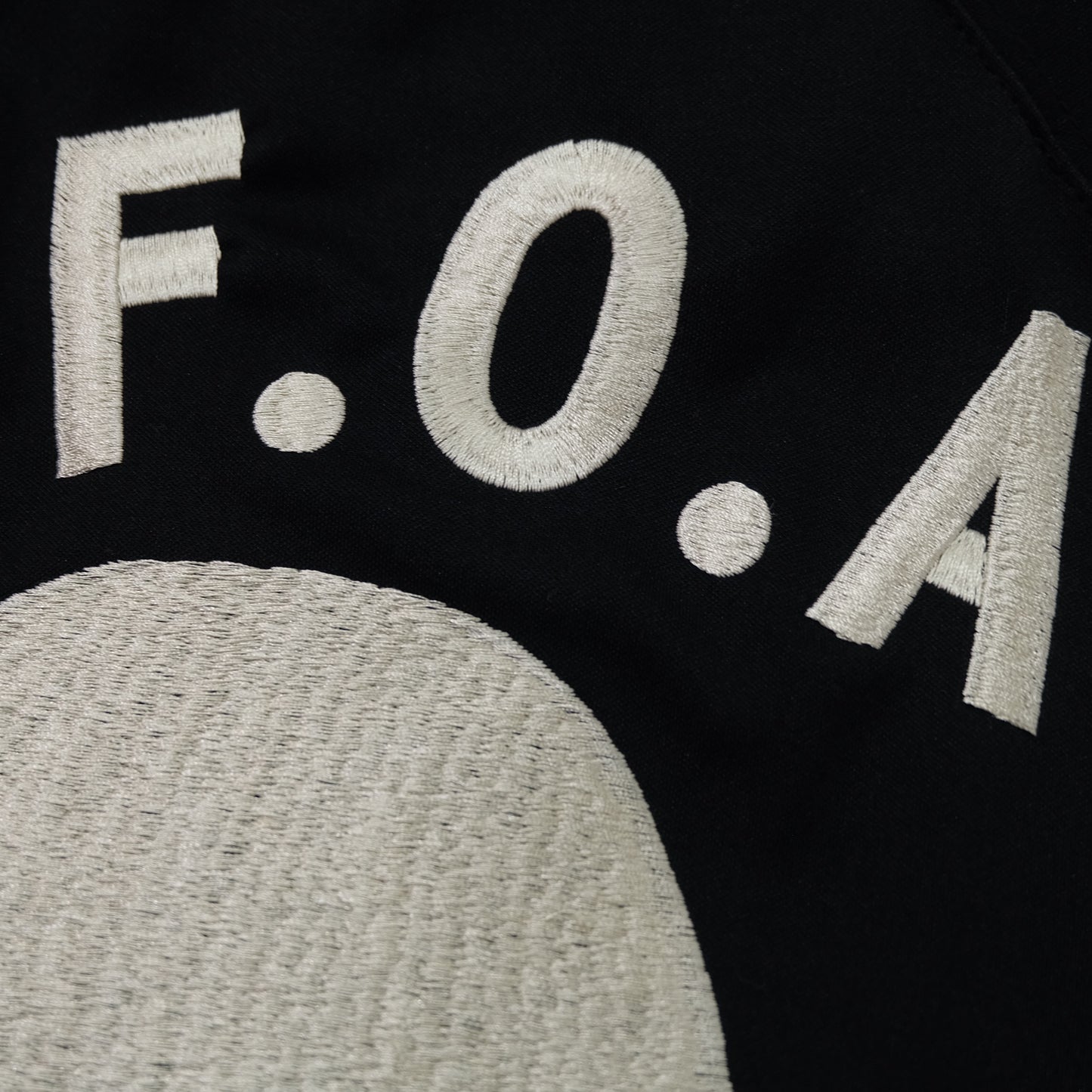 CROWS × CROPPED HEADS T.F.O.A Skull Crossbones Embroidered Black Track Jacket | The Front of Armament 武装戦線 Manga Streetwear | Size S