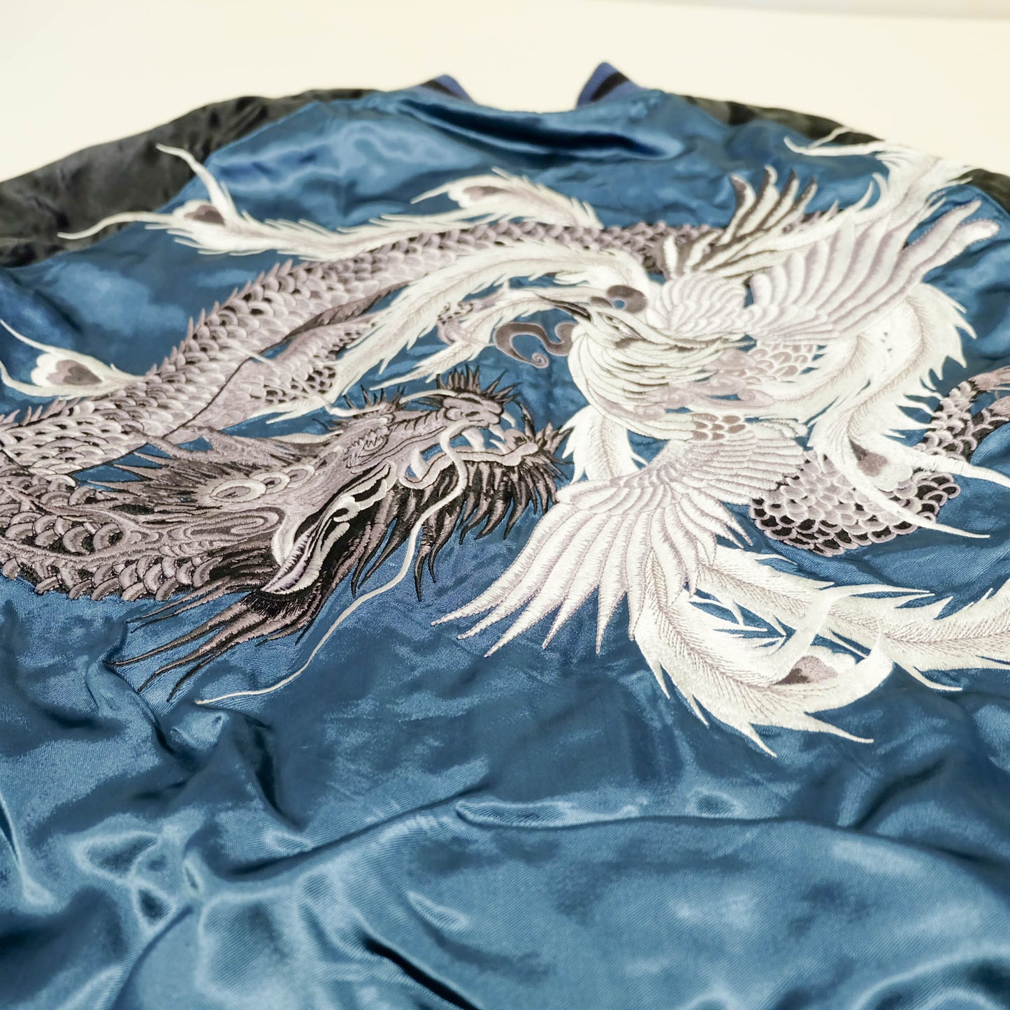 Rare CROWS × WORST Rokubujin Dragon Phoenix Reversible Sukajan Jacket L – Kizu Kyosuke & Bouya Harumichi Model
