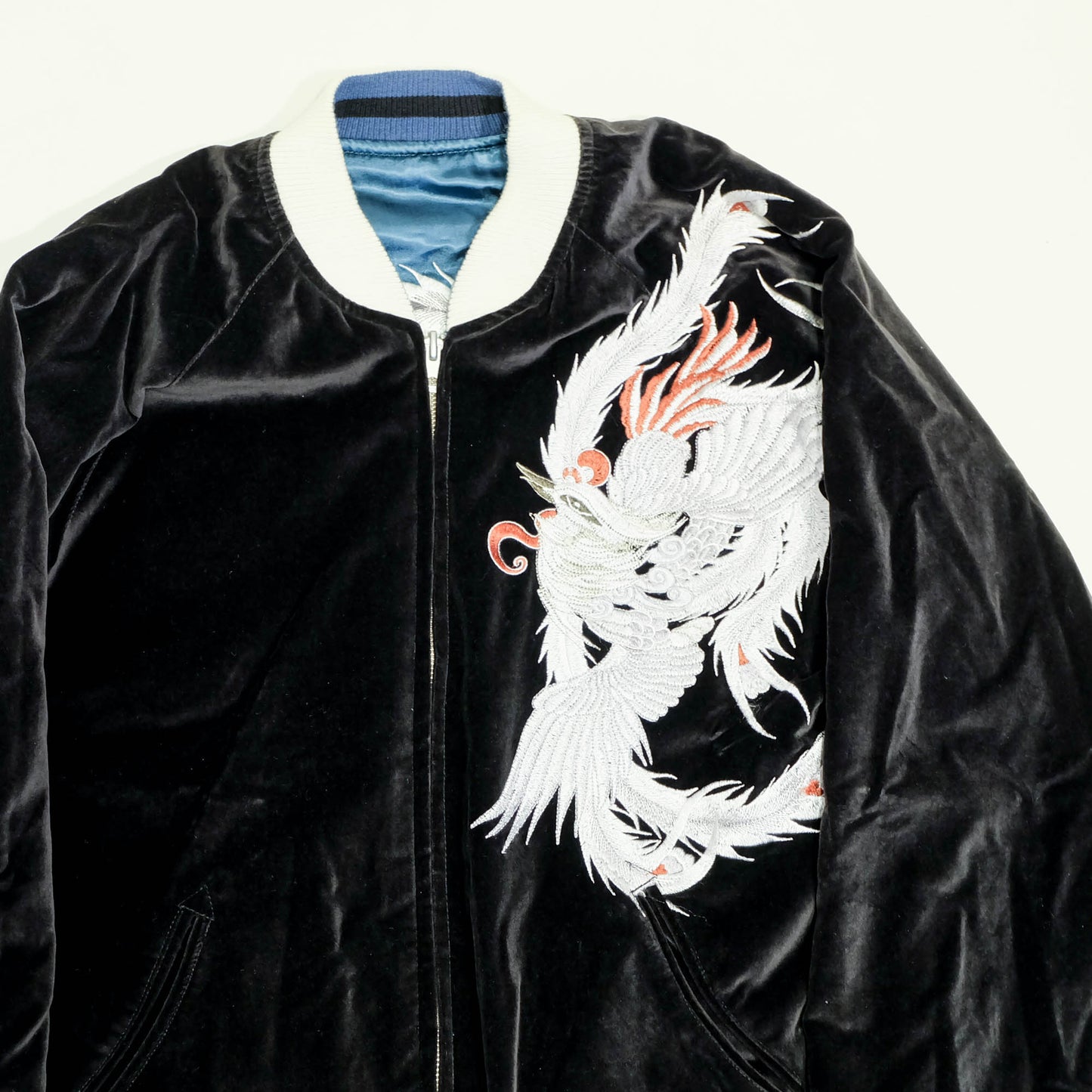 Rare CROWS × WORST Rokubujin Dragon Phoenix Reversible Sukajan Jacket L – Kizu Kyosuke & Bouya Harumichi Model