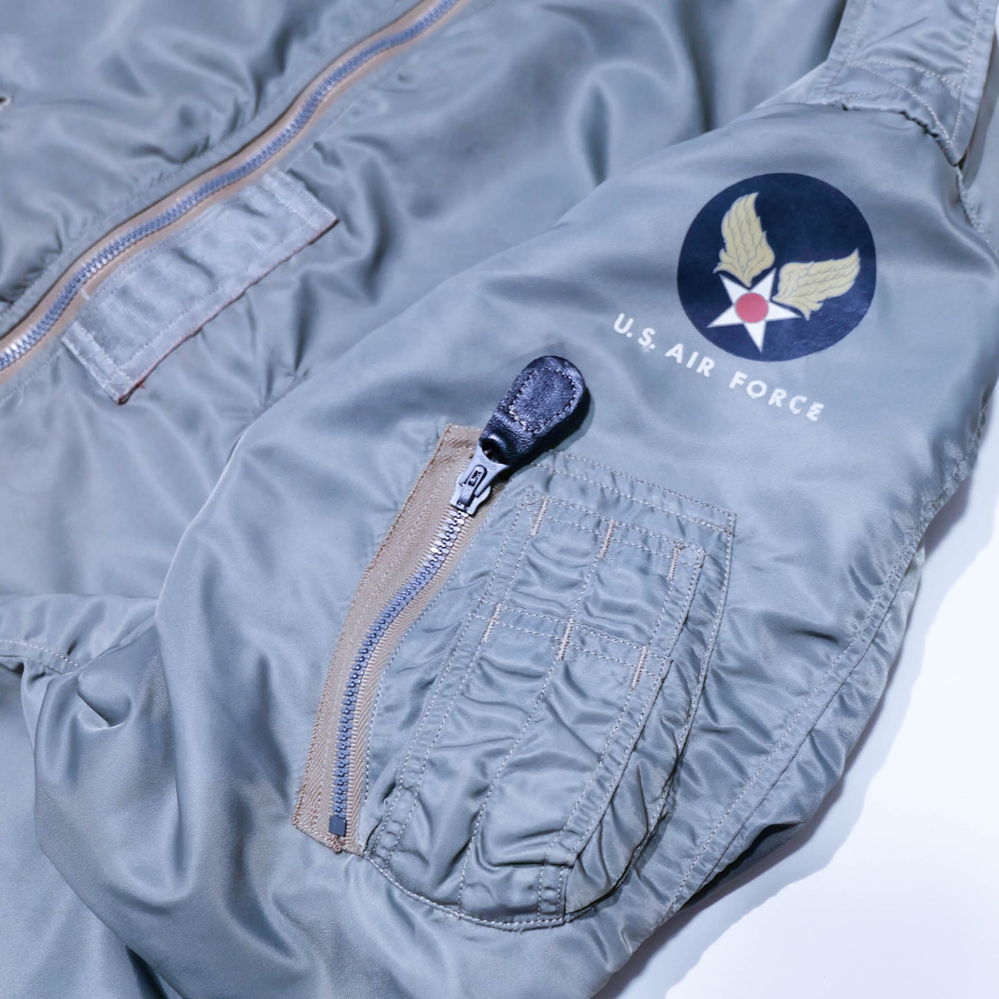 Vintage USAF L-2B Military Flight Jacket MIL-J-7448B Large