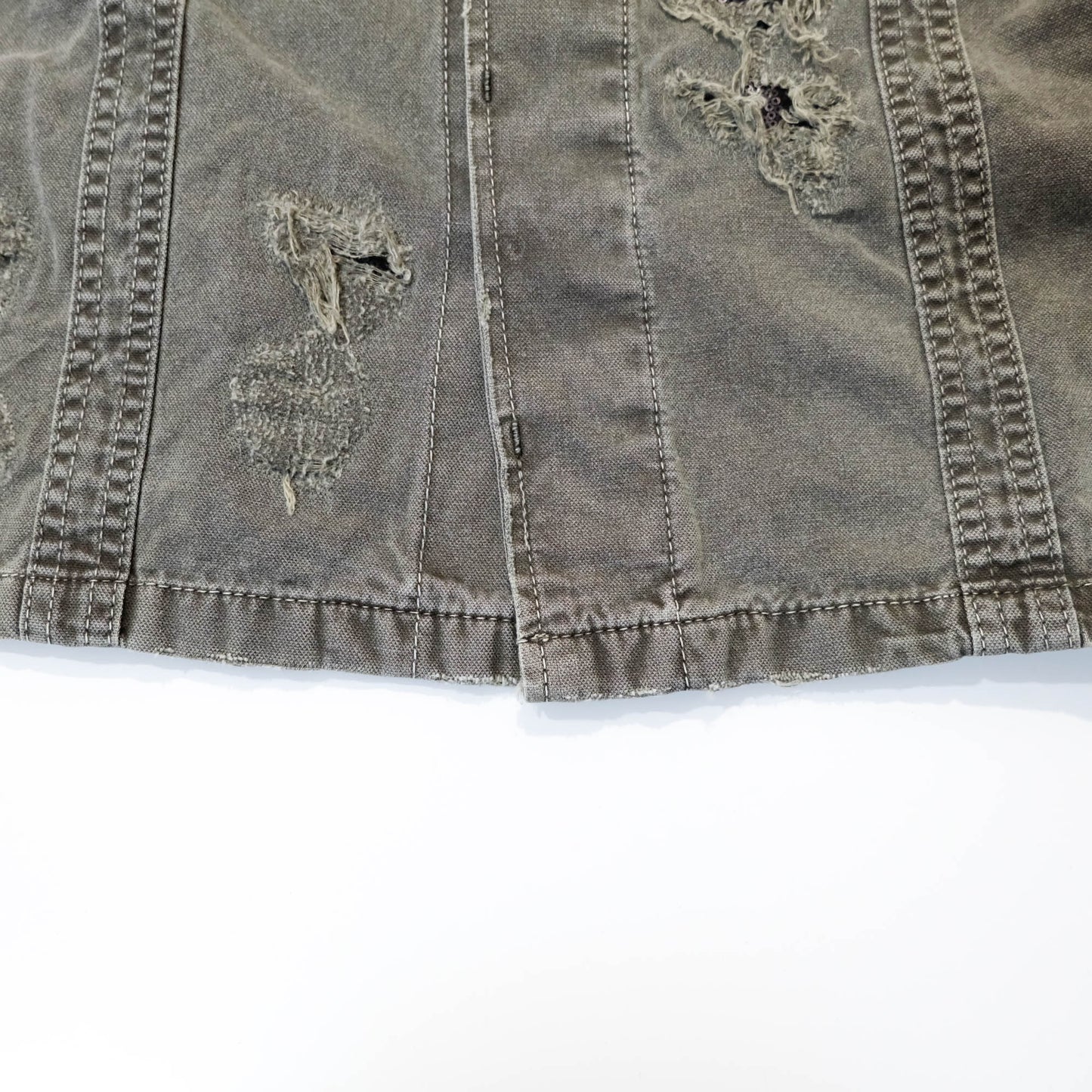 Cote Mer Military Camo Field Jacket - Japanese Designer Vintage Workwear Jacket / Tactical Utility Jacket / Distressed Army Inspired Outerwear