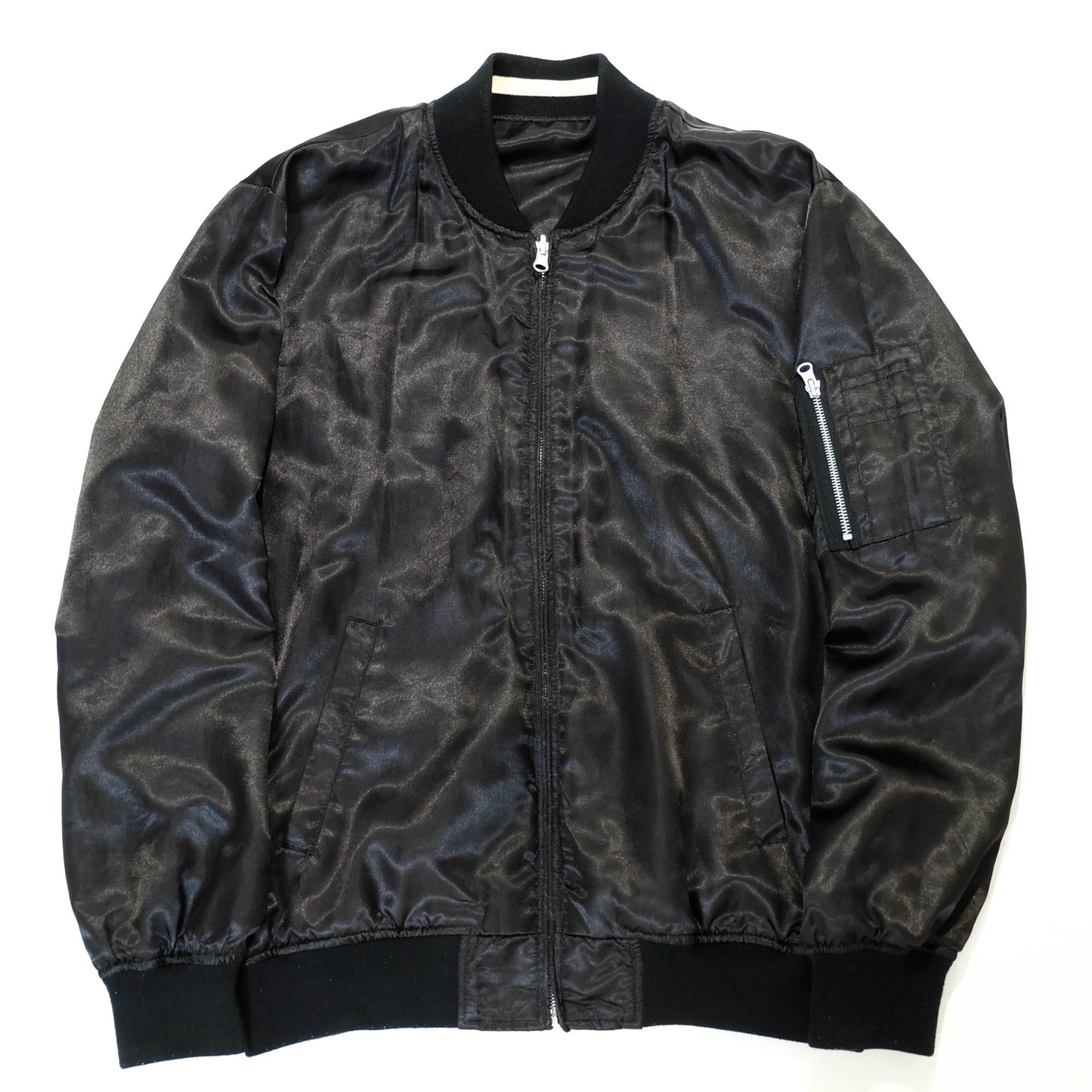 Yoshikazu Kuroda / Japanese Classic Script Sukajan Bomber Jacket