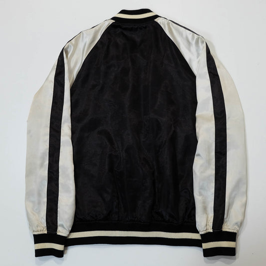 Yoshikazu Kuroda / Japanese Classic Script Sukajan Bomber Jacket