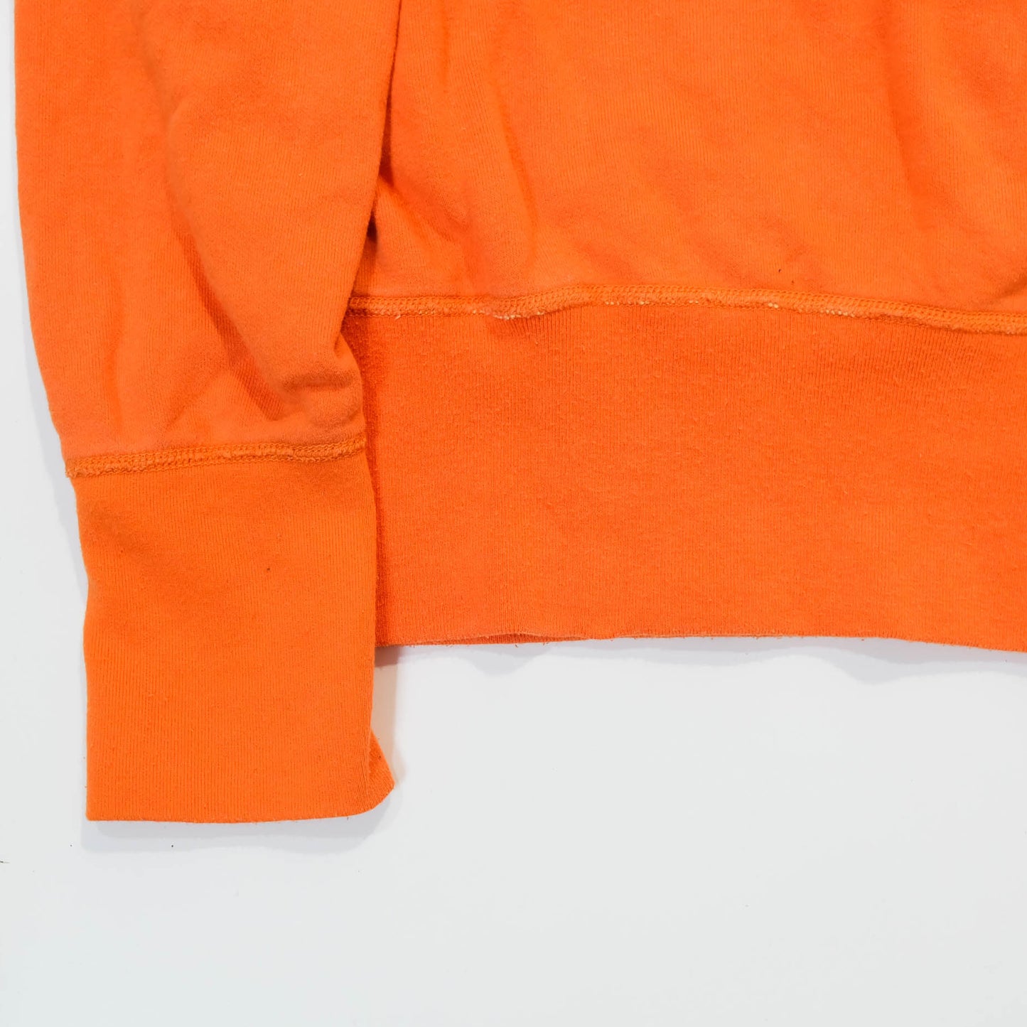 Vintage Amekaji Hidehiko Yamane EVISU Orange Hoodie Parka Jacket