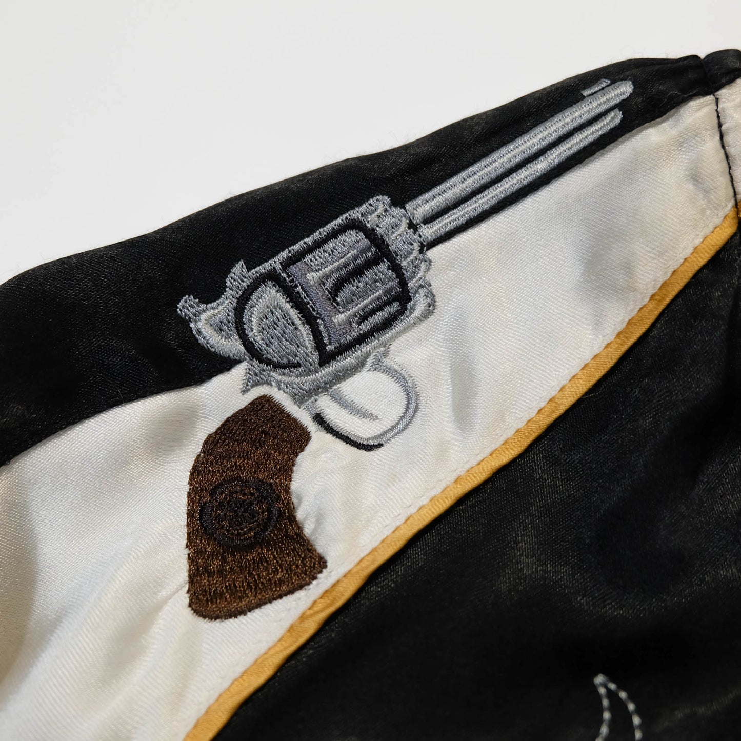 Rare 戦武 Senbu Reversible Sukajan Jacket – Dairokuten Maou Snake Sword Skull Embroidery Japanese Wagara Souvenir Bomber