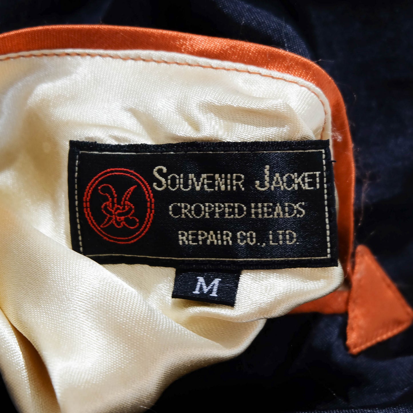Cropped Heads Reversible Sukajan Jacket Maiko Geisha Mt Fuji Pagoda Sakura Japan Size M