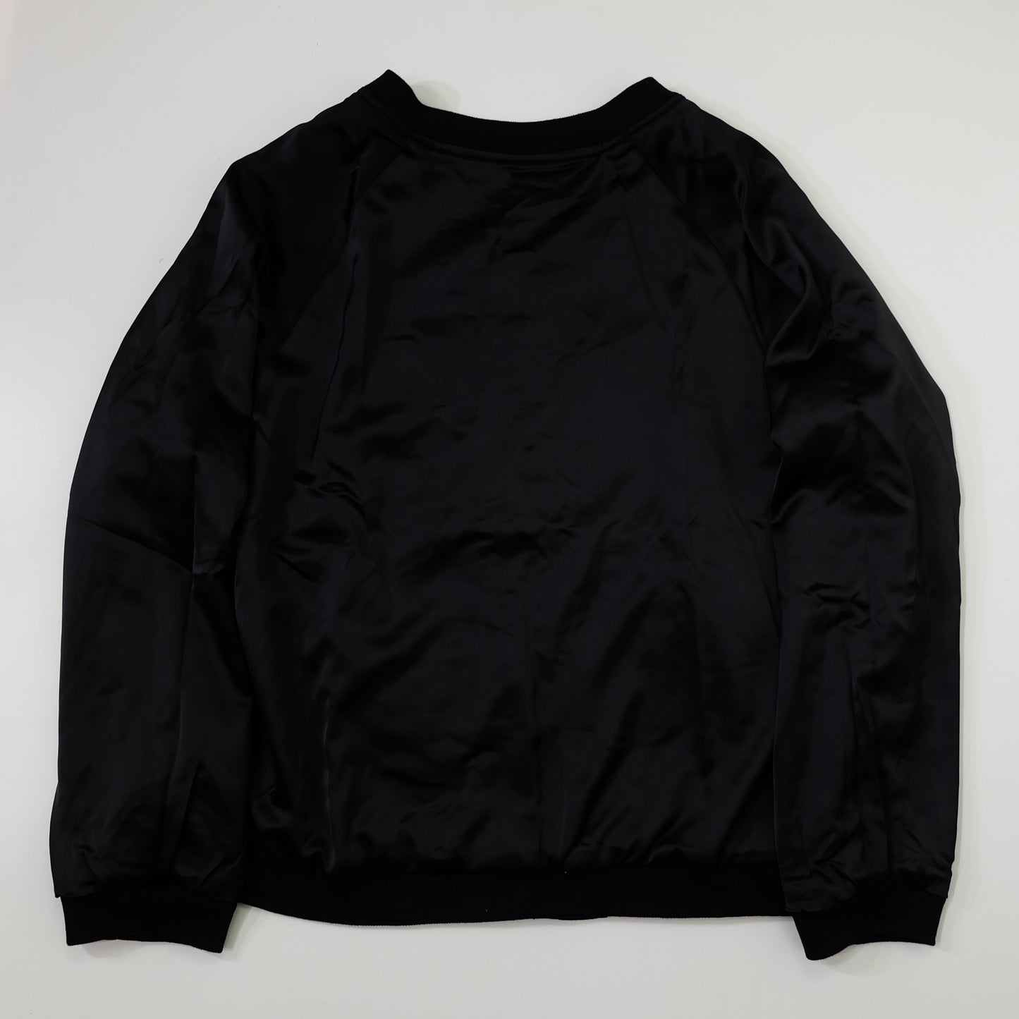 SNAKI Japan Tokyo Map Reversible Sukajan Souvenir Jacket XL | Tokyo Tower Asakusa Kaminarimon Sakura Embroidered Black White Yokosuka Bomber