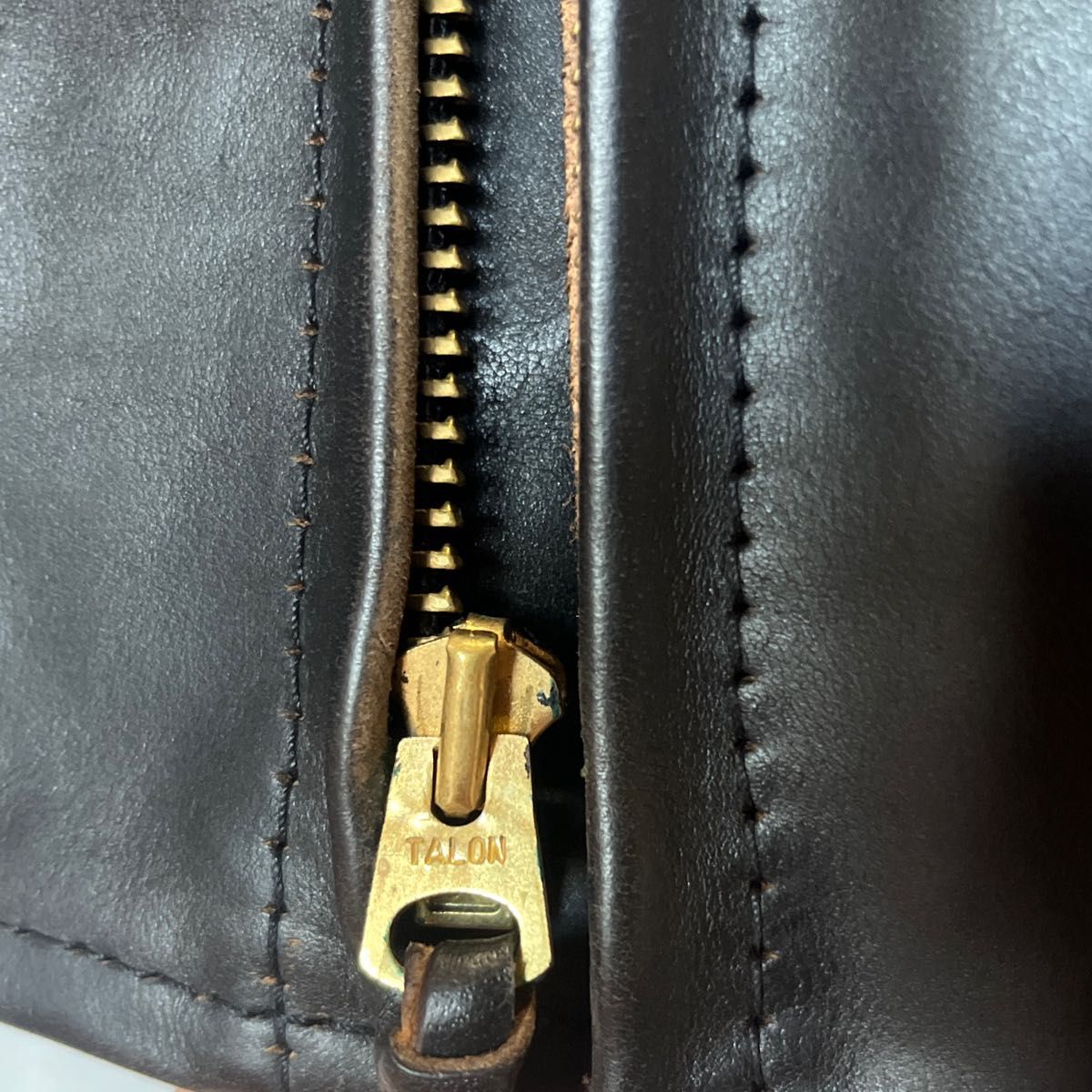 Aero Leather Buco J-107 Double Riders Jacket, Horween Front Quarter Horsehide, Black, Size 38, Talon Zips, view 7
