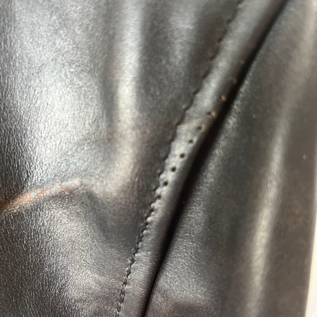 Aero Leather Buco J-107 Double Riders Jacket, Horween Front Quarter Horsehide, Black, Size 38, Talon Zips, view 8