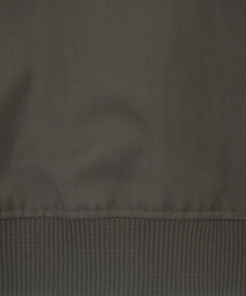 Berluti Scritto Wool Blouson with Leather Collar, Khaki Brown, Kris Van Assche Era, Size 48, view 7